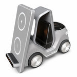 T20S Forklift Design 3 in 1 Desktop Wireless Charger Stand 15W Fast Charging for Phone Watch Earphone
