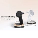 Q36-A 3 in 1 Magnetic Wireless Charger Qi2.2 25W Fast Charging Desktop Stand for iPhone Apple Watch AirPods