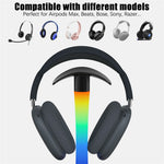 D9 Headphone Stand 15W Wireless Charging RGB Ambient Light Charging Dock for Gaming Desktop