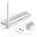 Til Apple Pencil (2. generation) / (1. generation) Oplader 2-i-1 Trådløs / Kablet Opladningsboks Indbygget Batteri