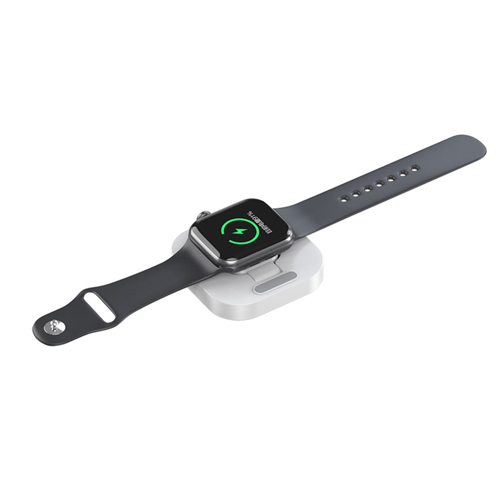 JJT-A56 For Apple Watch Series 1-8 Foldable Smartwatch Charger Mini Magnetic Wireless Charging Pad