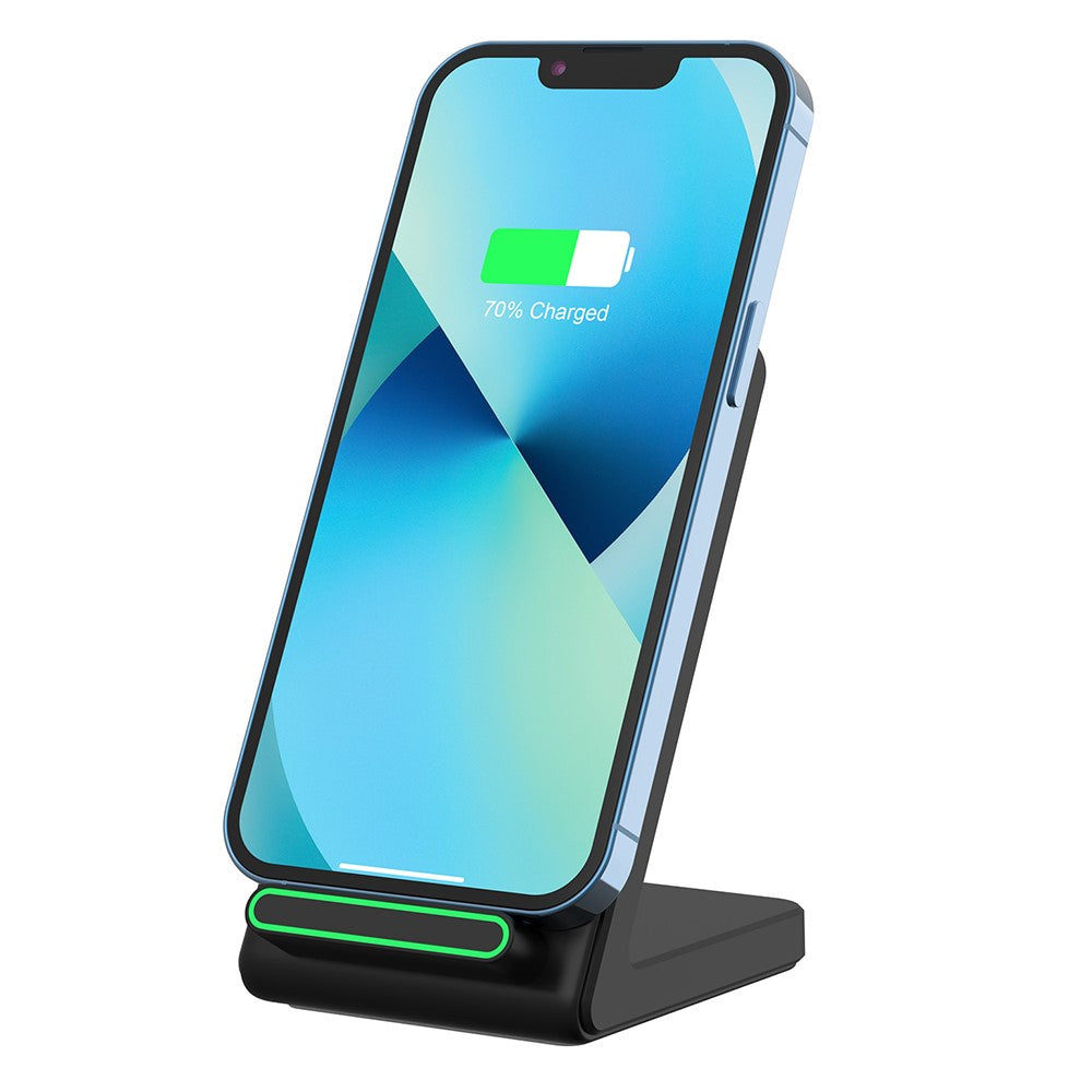 YF-F3 15W Fast Wireless Charging Stand Mobile Phone Desktop Cordless Charger (CE, FCC)