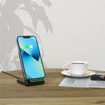 YF-F3 15W Hurtig Trådløs Opladerstander Mobiltelefon Bordplade Trådløs Oplader (CE, FCC)