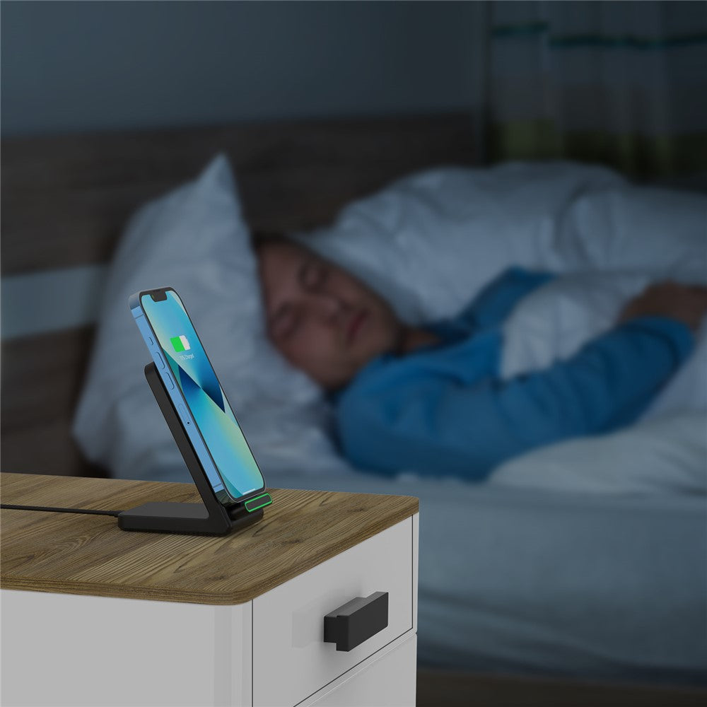 YF-F3 15W Fast Wireless Charging Stand Mobile Phone Desktop Cordless Charger (CE, FCC)