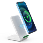 YF-F3 15W Fast Wireless Charging Stand Mobile Phone Desktop Cordless Charger (CE, FCC)