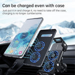 S20A For Samsung Folding Screen Mobile Phone Bracket Car Air Vent Wireless Charger