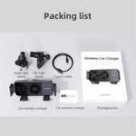 S20A For Samsung Folding Screen Mobile Phone Bracket Car Air Vent Wireless Charger