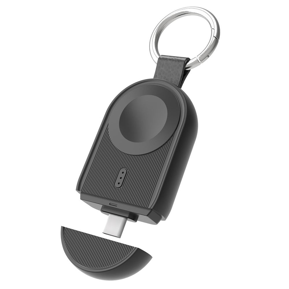 U20 bærbar 1200mAh-powerbank til Apple Watch serie 1-9, magnetisk trådløs oplader