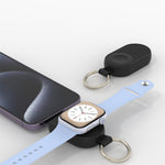 U20 bærbar 1200mAh-powerbank til Apple Watch serie 1-9, magnetisk trådløs oplader