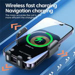 X12 Car Air Vent Touch Sensing Wireless Phone Charger Mount Cell Phone Bracket