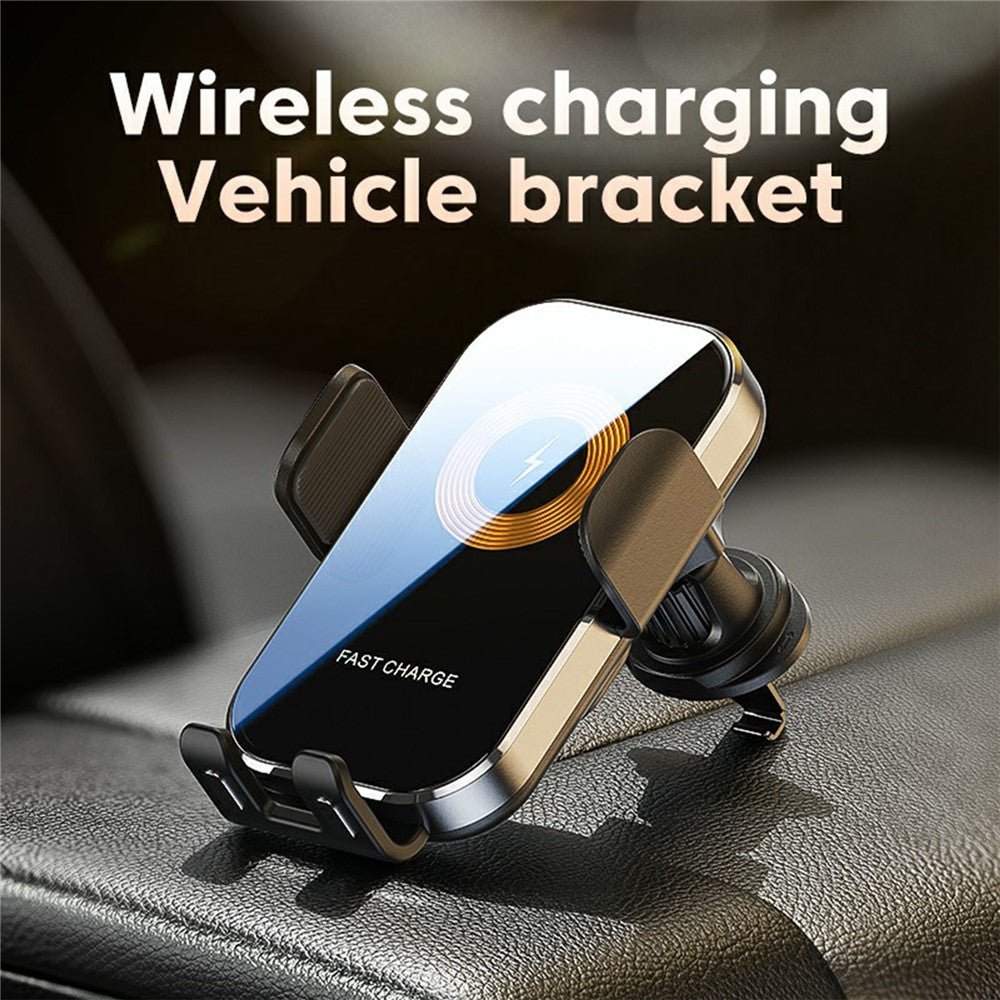X12 Car Air Vent Touch Sensing Wireless Phone Charger Mount Cell Phone Bracket