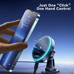 ESSAGER Magnetic Wireless Charger Car Mount Cell Phone Bracket Holder Charger