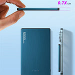 FLOVEME Magnetisk Powerbank 5000mAh PD 20W Trådløs Ultratynd Batteripakke