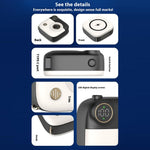 E49 10000mAh Power Bank Camera-Shaped Magnetic Wireless Charger Phone External Battery Pack