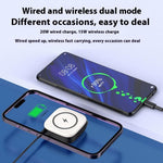 E49 10000mAh Power Bank Camera-Shaped Magnetic Wireless Charger Phone External Battery Pack