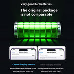 E49 10000mAh Power Bank Camera-Shaped Magnetic Wireless Charger Phone External Battery Pack