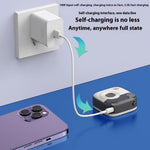 E49 10000mAh Power Bank Camera-Shaped Magnetic Wireless Charger Phone External Battery Pack