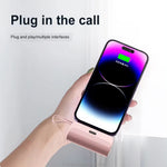 HY-DX628 Mini Portable Charger 10000mAh Power Bank 22.5W Battery Pack with Type-C Plug and 8-Pin Cable