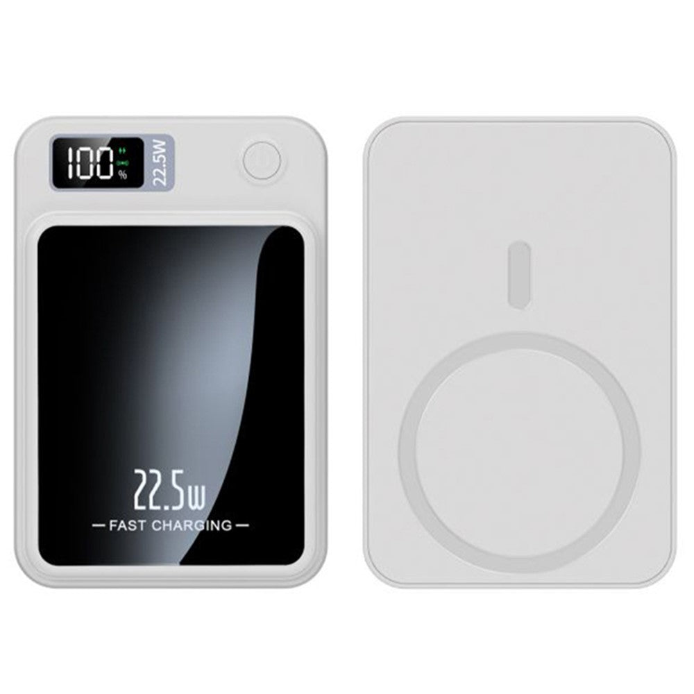W-146 22.5W 5000mAh Power Bank Magnetic Wireless Charger Phone External Battery Pack