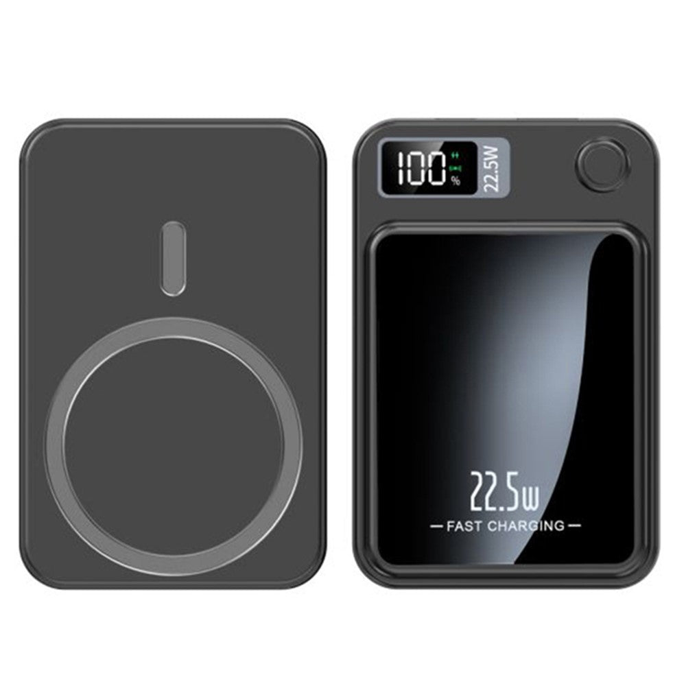 W-146 22.5W 5000mAh Power Bank Magnetic Wireless Charger Phone External Battery Pack
