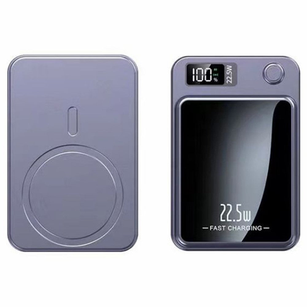 W-146 22.5W 5000mAh Power Bank Magnetic Wireless Charger Phone External Battery Pack