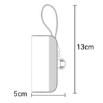 YESIDO YP68 5000mAh 5000mAh iP Plug Mini Power Bank with Built-In Type-C Cable and Hidden Bracket