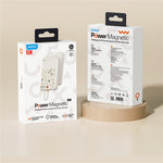 ROCK P28 10000mAh Magnetic Power Bank with Cable, Portable Phone Charger