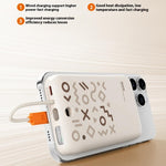 ROCK P28 10000mAh Magnetic Power Bank with Cable, Portable Phone Charger