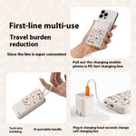 ROCK P28 10000mAh Magnetic Power Bank with Cable, Portable Phone Charger