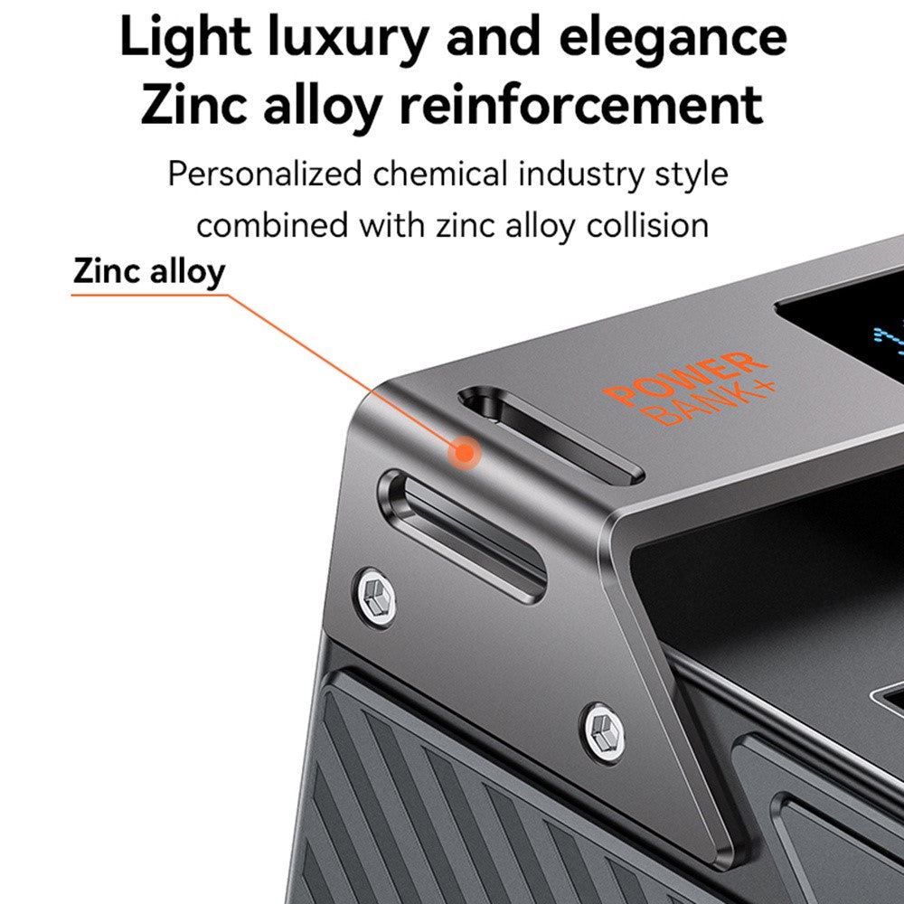 YESIDO YP63 50000mAh Power Bank 3 Type-C 3 USB-A Output Porte Digitalt Display Telefonoplader