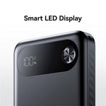 USAMS CD249 PD 20W Power Bank 10000mAh Fast Charging Battery Pack with Digital Display