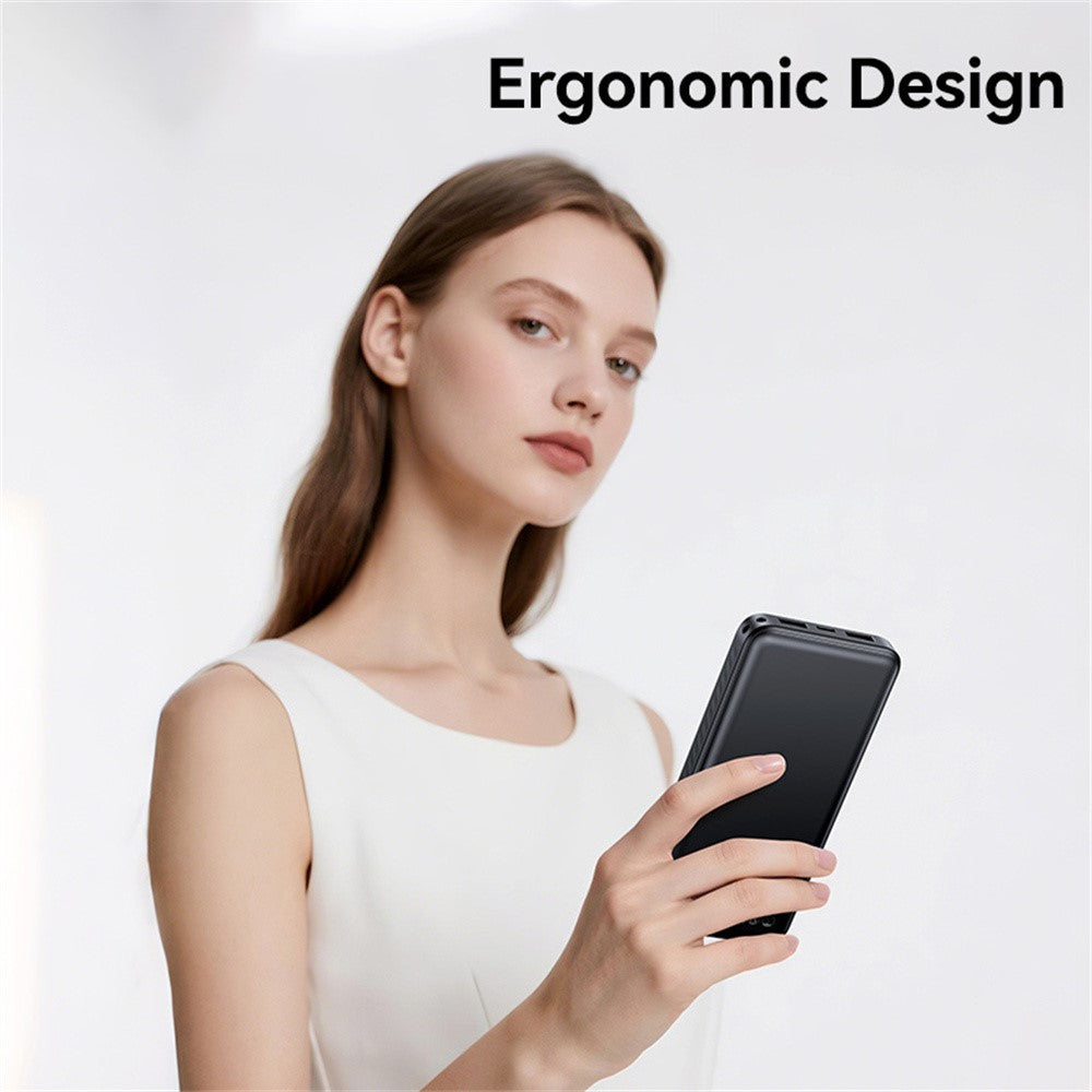 USAMS CD249 PD 20W Power Bank 10000mAh Fast Charging Battery Pack with Digital Display