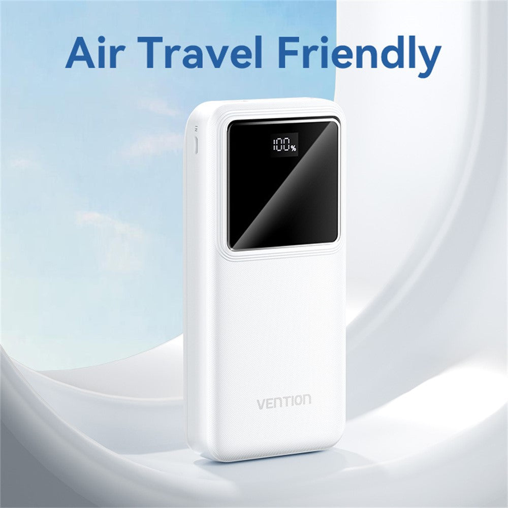 VENTION FHL Series 20000mAh Power Bank 22.5W Digital Display Smartphone Tablet Charger