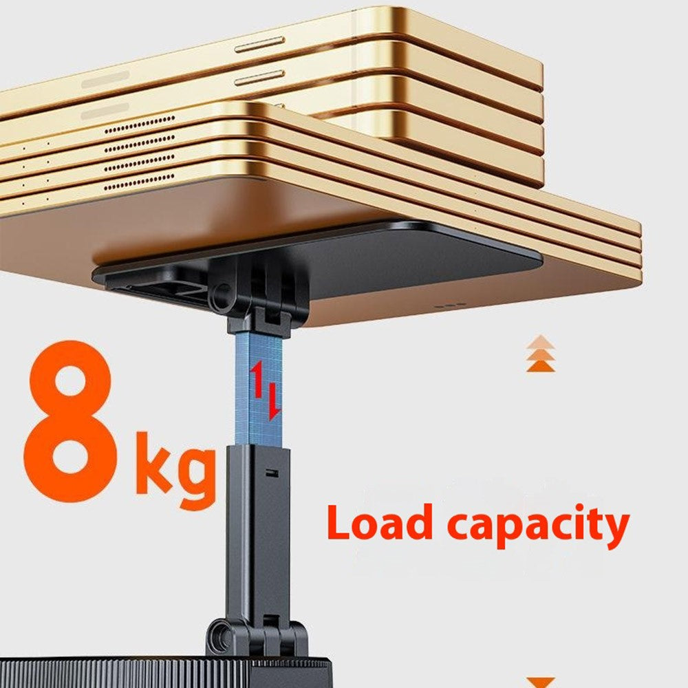WYS-2303BT Bærbar Bluetooth-kompatibel Højttaler, Telefonholder og Powerbank med Stemningslys