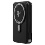 M01B 10000mAh Bærbar Power Bank 35W PD Hurtigopladning 15W Magnetisk Trådløs Oplader QI2 med Indbygget Kabel