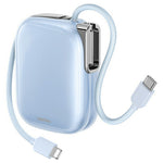 REMAX FP-38 10000mAh Power Bank QC 22.5W Fast Charging Portable Charger with Built-in Cable