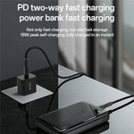 YESIDO YP83 20000mAh Powerbank Digital Display 22.5W Snabbladdande Bärbar Laddare
