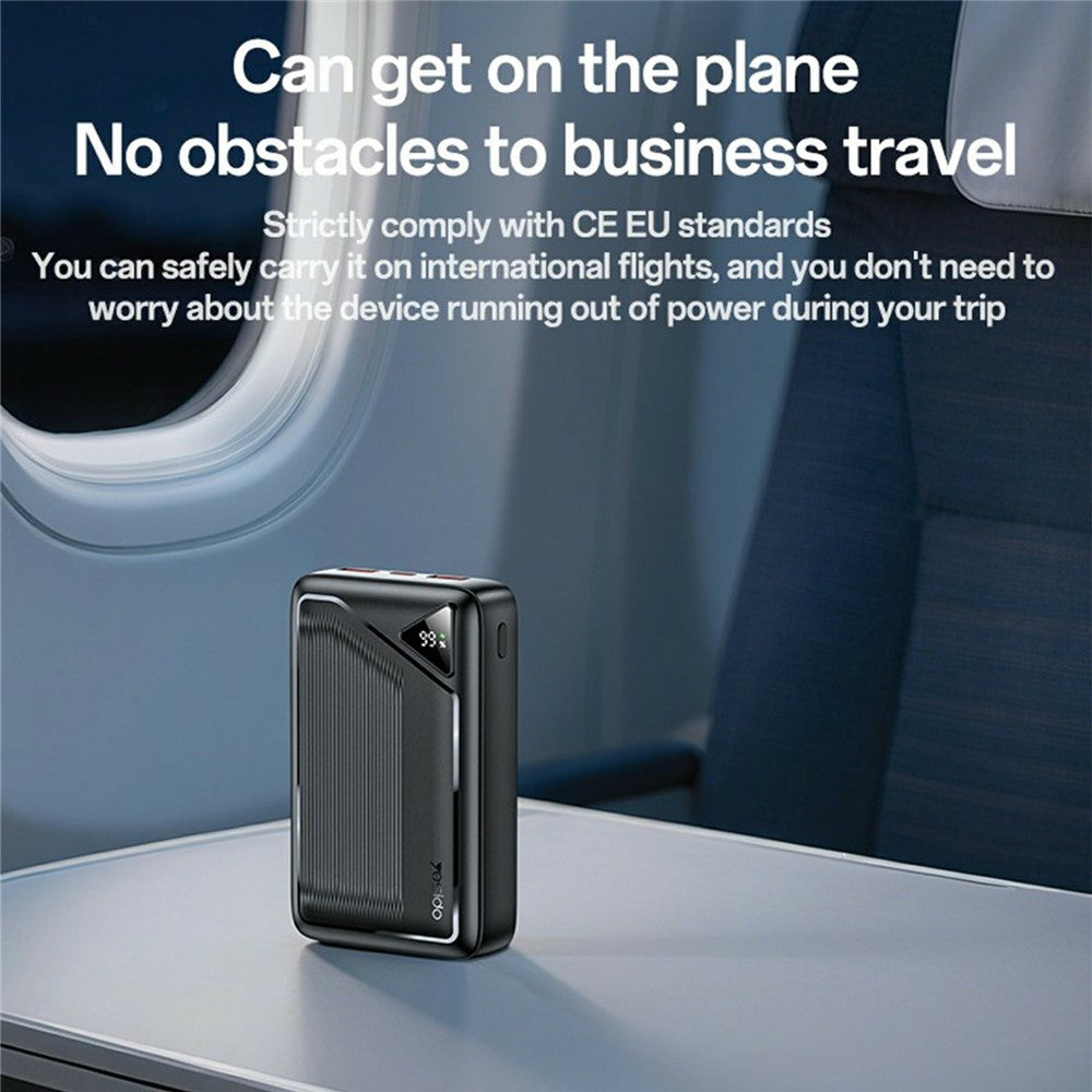 YESIDO YP82 10000mAh Power Bank Digital Display 22.5W Fast Charging Portable Charger