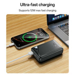 YESIDO YP81 20000mAh Power Bank Digital Display 2.4A Fast Charging Portable Charger with 2 USB + 1 Type C Ports