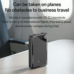 YESIDO YP81 20000mAh Power Bank Digital Display 2.4A Fast Charging Portable Charger with 2 USB + 1 Type C Ports