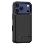 T92 Bærbart Battericover til iPhone 17 Pro 5000mAh Powerbank Beskyttelsescover med Stander