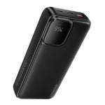 ESSAGER Digital Display 20000mAh Power Bank with Type-C + iP Cables 22.5W Fast Charging Battery Pack