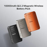 MOMAX 1-Power Q.Pass2 Qi2.2 25W magnetisk trådlös powerbank för iPhone 12–17-serien 10000mAh snabbladdningsbatteri