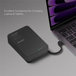 MOMAX 1-POWER F.PASS+ 20000mAh Magnetic Power Bank with Hidden USB-C Cable Portable Fast Charging Charger