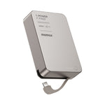MOMAX 1-POWER F.PASS+ 20000mAh Magnetic Power Bank with Hidden USB-C Cable Portable Fast Charging Charger
