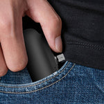 PUP-0373-V2 3200mAh Mini Power Bank Portable Charger with iP + Micro + Type-C Magnetic Connectors