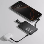 MOMAX 1-Power Badge+ Power Bank Wireless Tracker 2510mAh Smart Locator with Flashlight