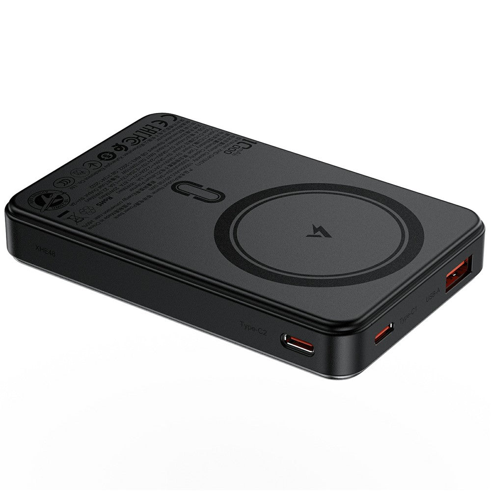 ACEFAST M31-10000 22.5W Magnetisk Snabbladdningsbar Powerbank med Kabel 10000mAh Bärbar mobilladdare