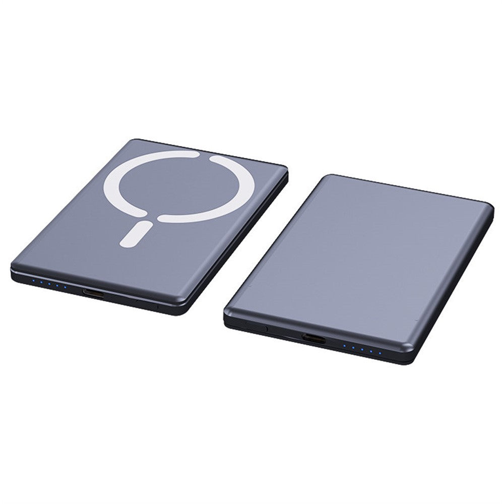 C22 5000mAh Magnetic Wireless Power Bank 15W Fast Charging Portable Charger for Travel Outdoor