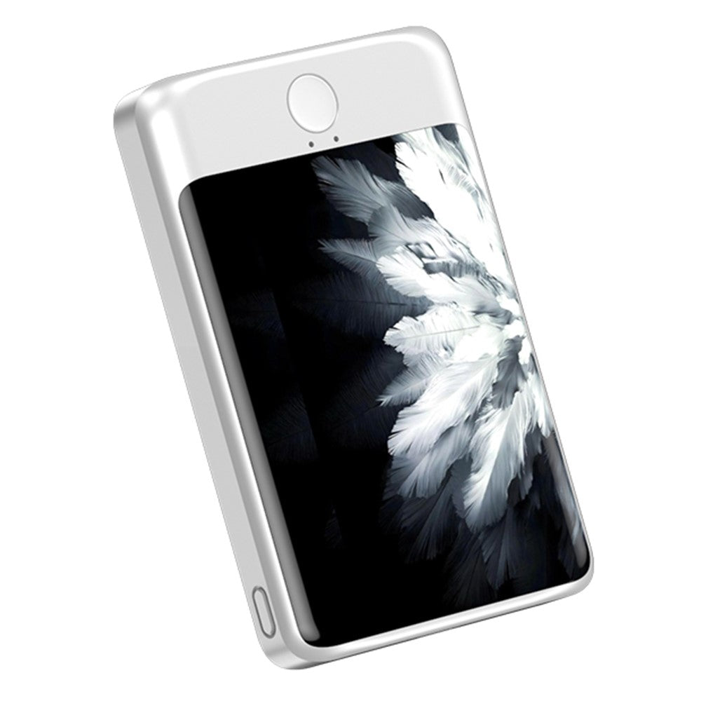 AI1 Mobil AI-oversætter Bærbar Powerbank 5000mAh Semi Solid State Batteri 15W Trådløs Opladerstation til Rejser Forretning